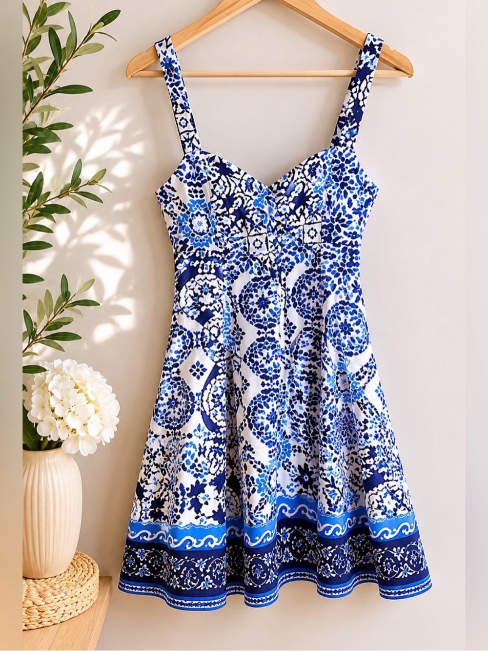 Avec Les Filles Mediterranean Mosaic Dress - Picture 2 of 4